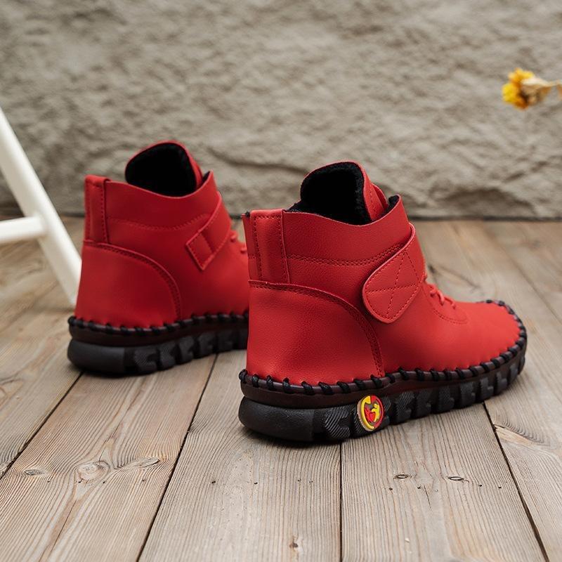 2025 Повседневная женская мягкая обувь на платформе, лоферы, кожаные туфли на шнуровке, туфли без застежек для мам, мягкая подошва, плоская обувь