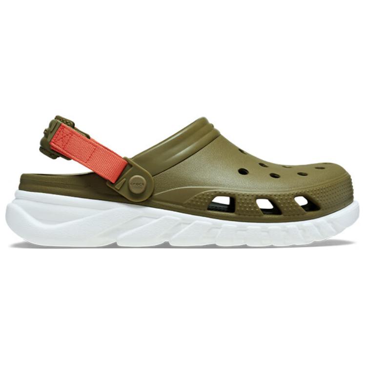 Crocs Versatile and Stylish Clogs Unisex Green