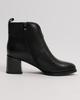 Heel Boots Melanda 51328 36 Black Leather