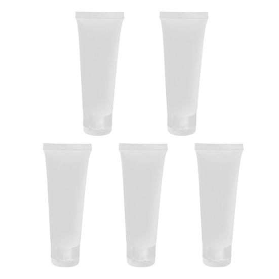 5шт бутылки для хранения прозрачные портативные пищевые косметические бутылки для хранения лосьона