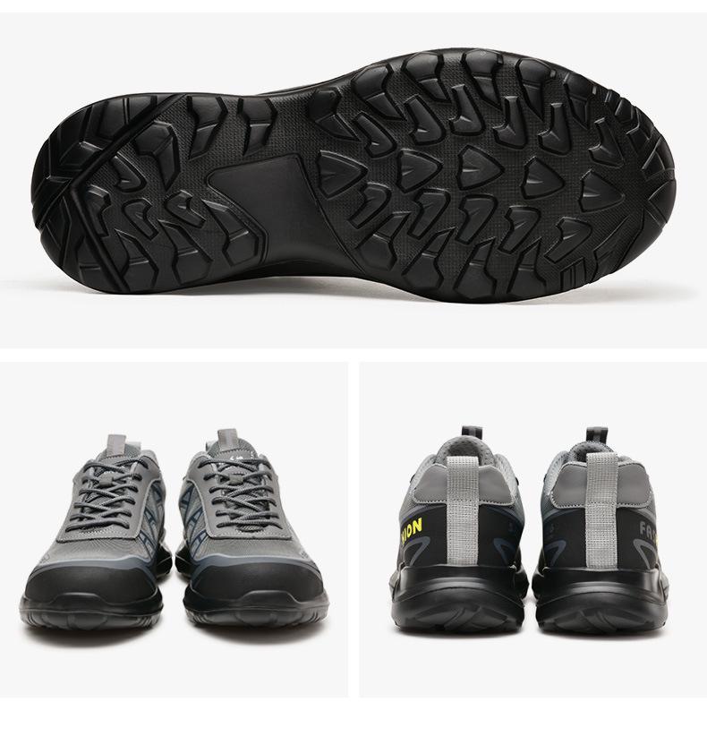 Мужская изолированная рабочая обувь для электриков - пластиковый носок, устойчивый к ударам и проколам