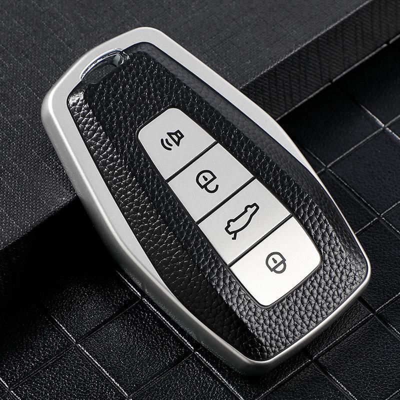 Чехол для автомобильного ключа Geely для Xingrui, Vision, X6, Boyue, Xingyue, Binrui, Cool, Dihao, GS — мужская пряжка-ракушка.