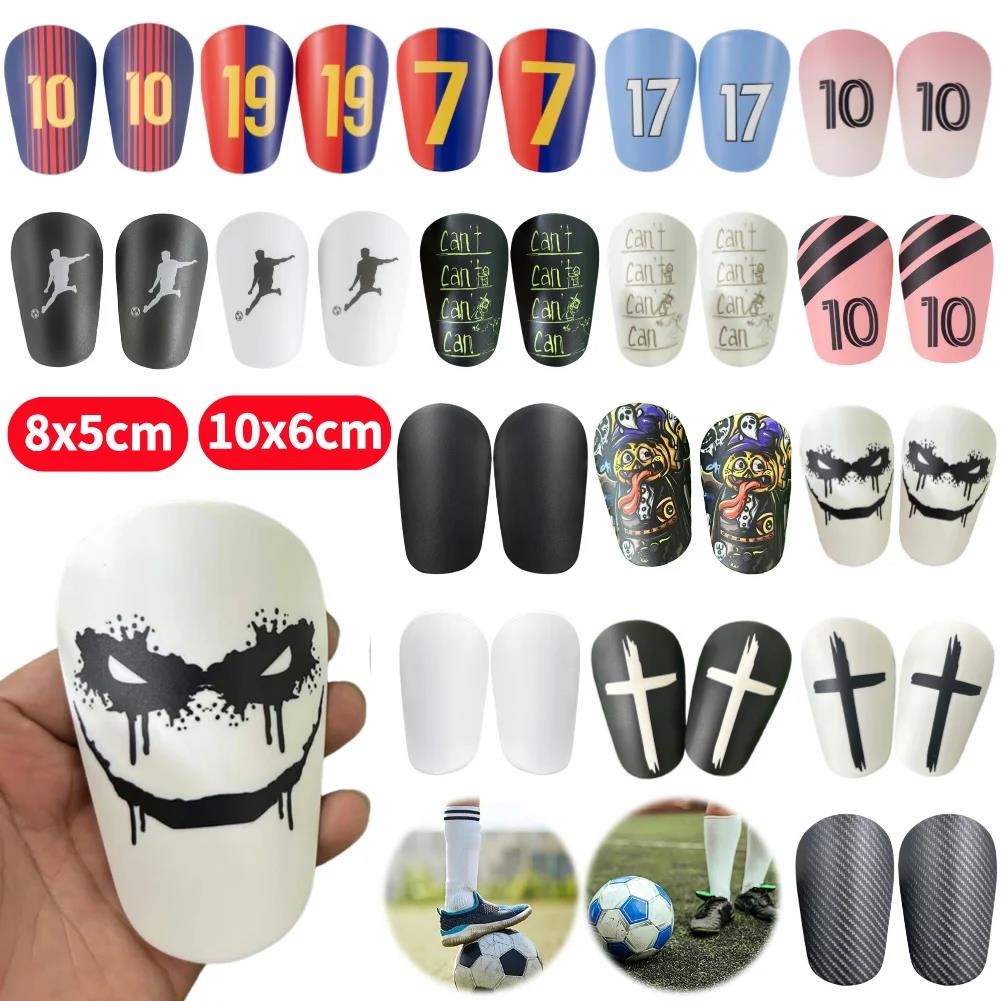1 Pair Shin Pads EVA Cross Soccer Miniature Shin Guard Shock Absorbing Mini Shin Guards Lightweight for Kids Youth and Adults 1