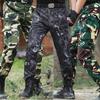 Men's Fashion Loose Wear-resistant and Breathable Long Pant Outdoors Military Trousers Training Overalls Army Camouflage Pants