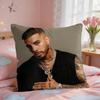 RRauw Alejandro Nuestra Cushion Cover Square Short Plush Pillow Case Living Room Sofa Home Decor Funda X