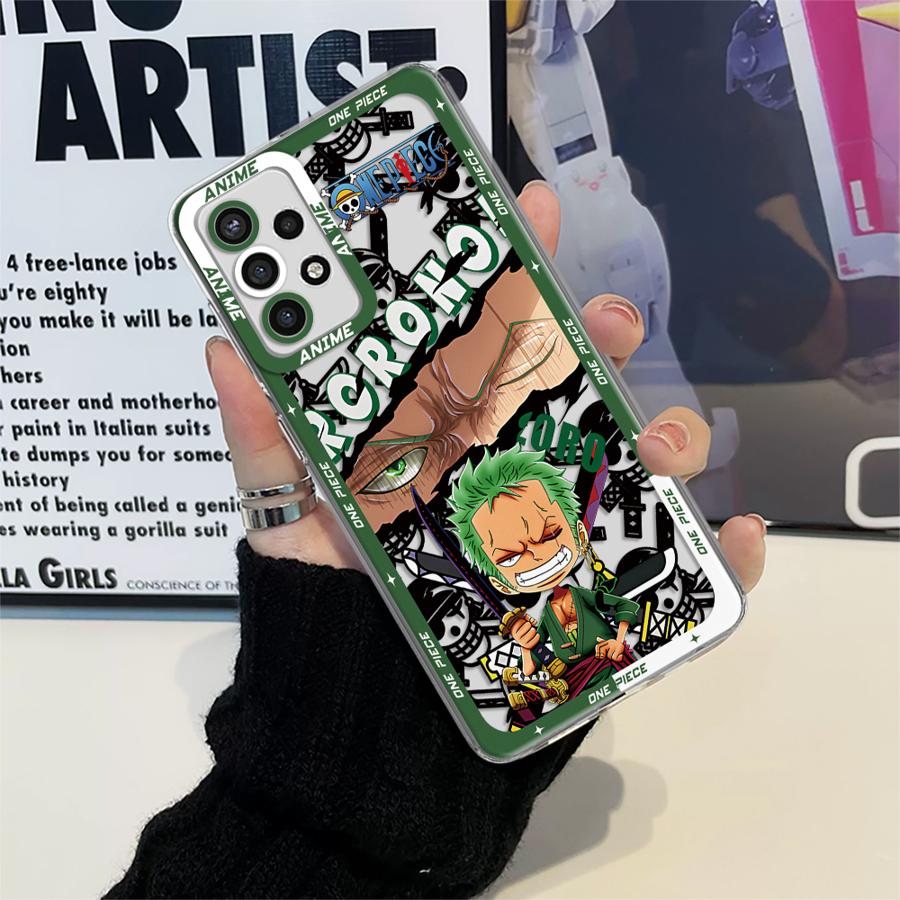 Чехол-бампер Мягкий чехол для телефона One Piece Luffy для Samsung Galaxy A12 A50 A71 A52 A51 A72 A31 A16 A17 A52s A21s A32