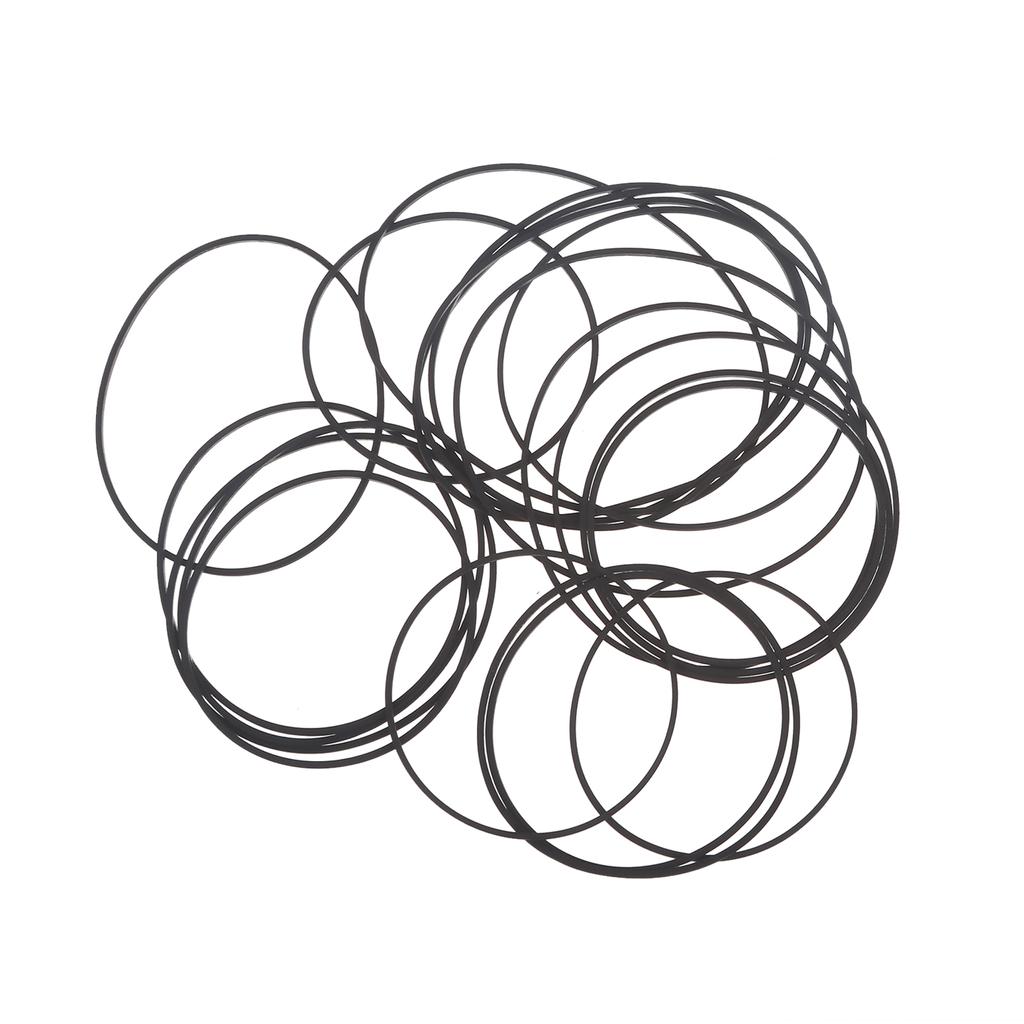 20шт. 70-100 мм микс кассетный ленточный приводной ремень новый ассорти общий ремень для рекордеров DVD привод