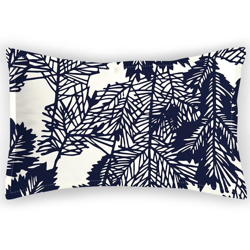 Наволочка в японском стиле, бархатная, сатиновая, из сатина, наволочка с цифровой печатью, твиловая, мебельная наволочка