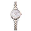 AngelHeart Women's Flowery Time Watch OA25PS-AM, Solar Battery, 30m Water Resistance, Sapphire Crystal, White Pearl Dial, Stainless Steel
