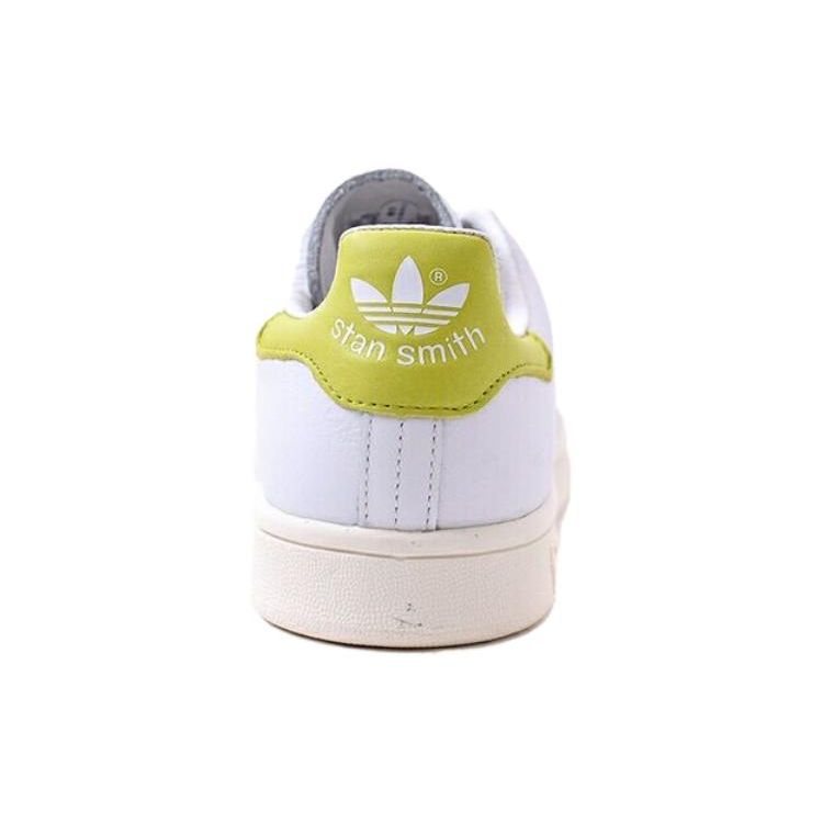 Adidas Stan Smith Амортизация Прочные Низкие Кроссовки Унисекс Кроссовки Белый Желтый BY9046