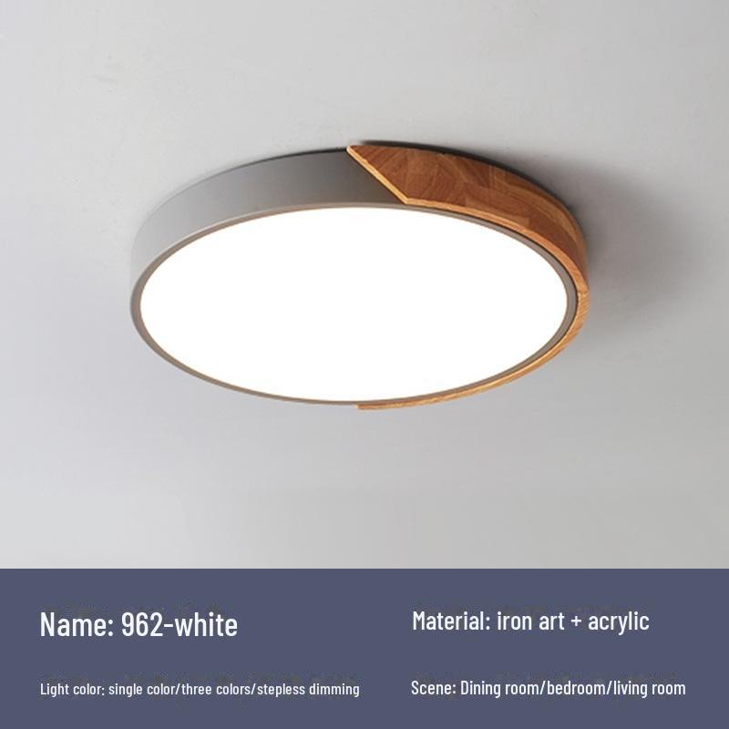 High-End Round Ceiling Lamp for Eye Protection: Ideal for Bedroom, Living Room, Corridor, Aisle, or Balcony.