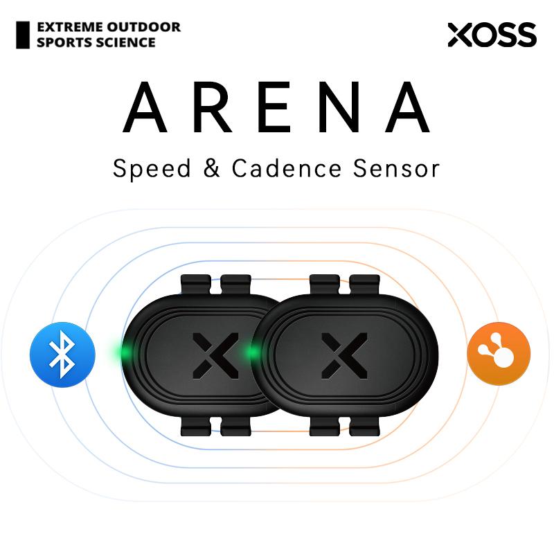 XOSS ARENA Датчик скорости и каденса Велокомпьютер Спидометр ANT+ Bluetooth Шоссейный велосипед MTB для iGPSPORT Bryton Cycplus