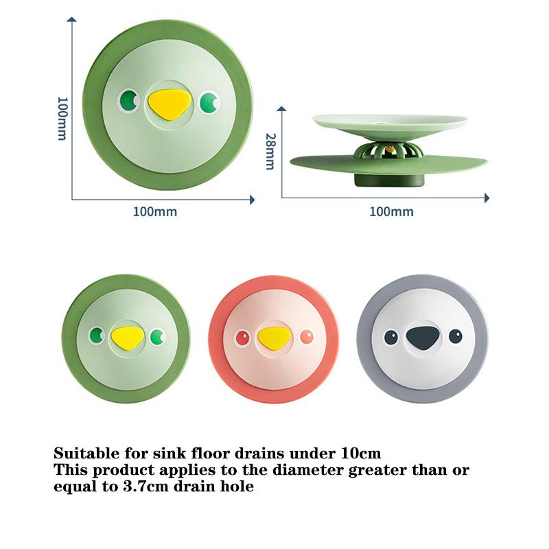 Фильтр-пресс для слива пола с защитой от запаха для кухни, туалетная унитазная крышка с силиконовым покрытием «летающая тарелка», отскакивающая от пола
