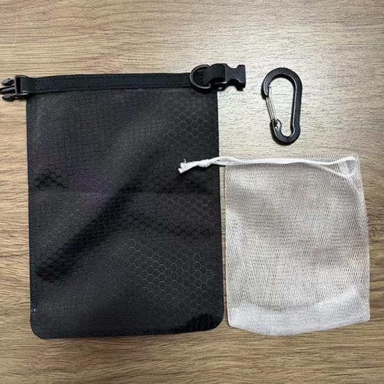 2 шт. дорожных мыльных мешка, сворачивающийся, с застежкой-молнией, водонепроницаемый, устойчивый к протечкам, дорожный контейнер для мыла, быстросохнущий мешочек для мыла