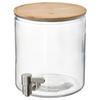 IKEA Drink Server 4 L Glass 365+ Bamboo/Clear (205.391.03/20539103)