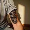 3 шт. Временная татуировка Черно-серая Реализм Скорпион с Черепом Рогатый Череп Череп с Птицей Для Женщин Взрослых Мужчин