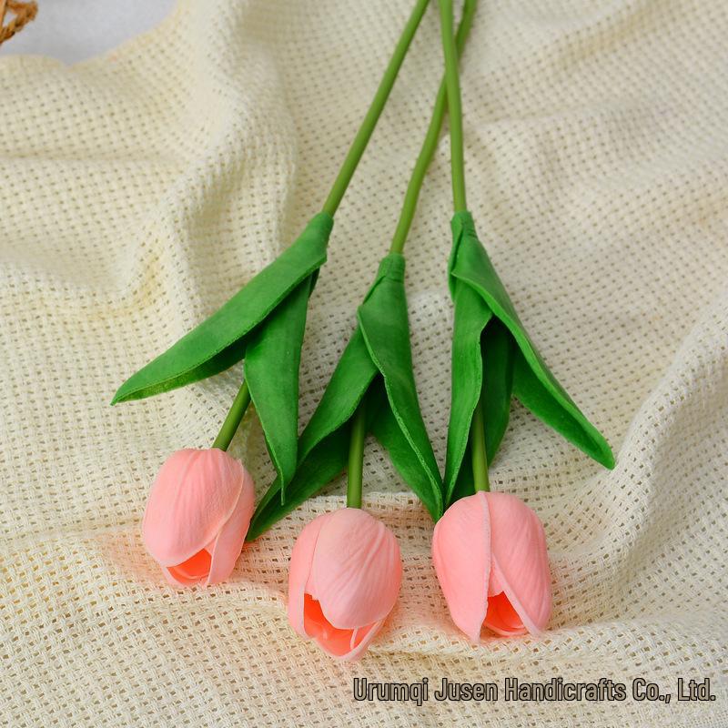Искусственные тюльпаны для домашнего декора и свадебных букетов