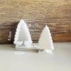 New 1pc Christmas Trees Pine Tree Molds Handmade Decoration Resin Casting Christmas Trees Mold Pine Tree Ornaments Casting Molds