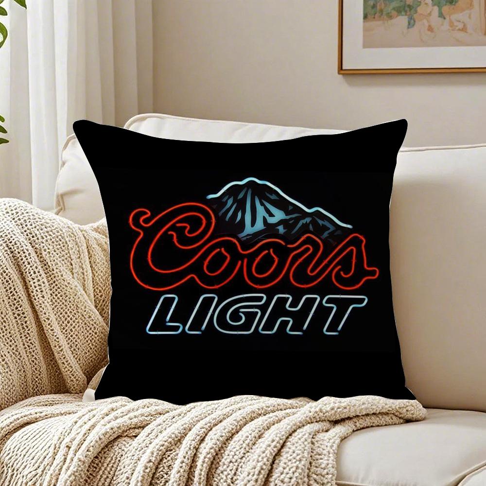 Классическая американская пивная арт CCoors Наволочка Льняная Наволочка Мягкая для Дивана Кровати Декор Домашней Комнаты
