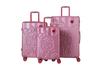 Set of 3 Rigid Suitcases DOKI PINK HELLO KITTY