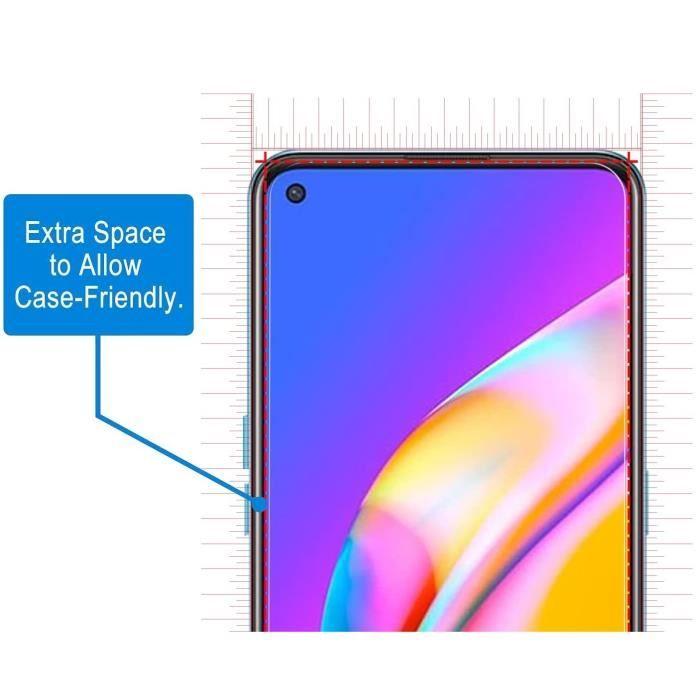 Чехол для Oppo A94 5G - Phonillico - Мягкий силикон - 2 закаленных стекла - Защита экрана