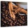 Canvas Print Anise Star and Coffee
