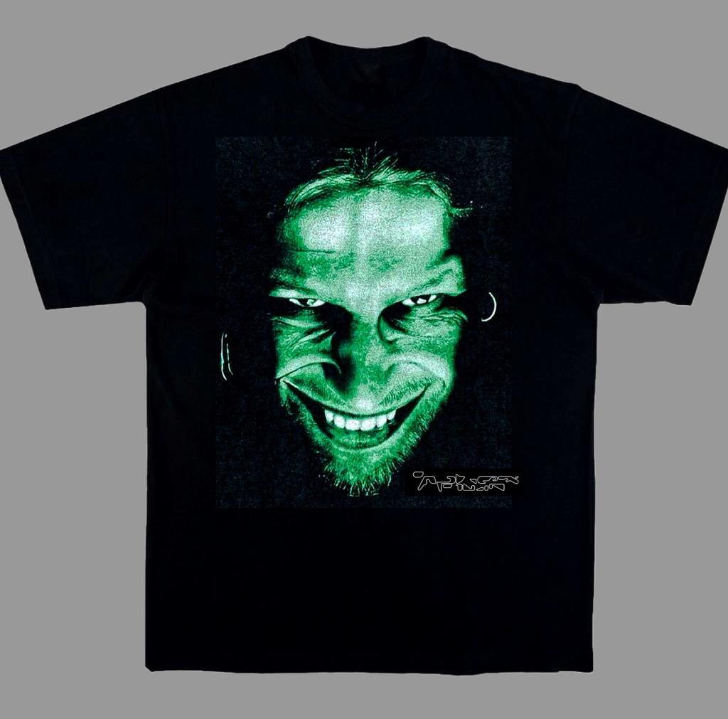 Aphex Twin Windowlicker New Wave Music Art Retro Style Summer Casual Tshirt Unisexs and Womens Luxury Brand
