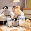 Cartoon Cute Aquarium Standing Penguin Walrus Plush Toy Girls Gifts Holiday