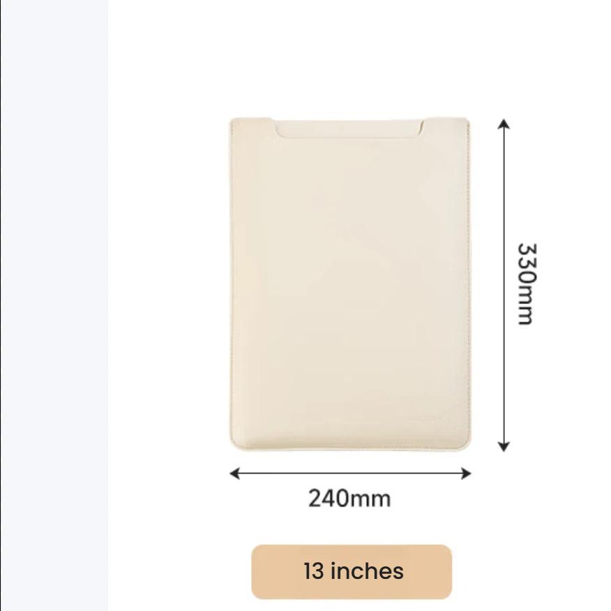 Milooky Laptop Sleeve for Apple Macbook Neo13/Air13.6, Fleece-Lined Protective Case for Pro