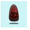 5x Red Teardrop Roof Marker Running Lights 24V Waterproof – Top Cab Decoration Lights for Heavy Duty Trucks