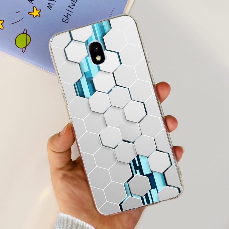 Чехол для Samsung J3 J5 J7 2017 Чехол Милый Мультяшный Кот Модные Цветы Задняя Крышка Для Samsung Galaxy J7 2017 Чехол для Телефона