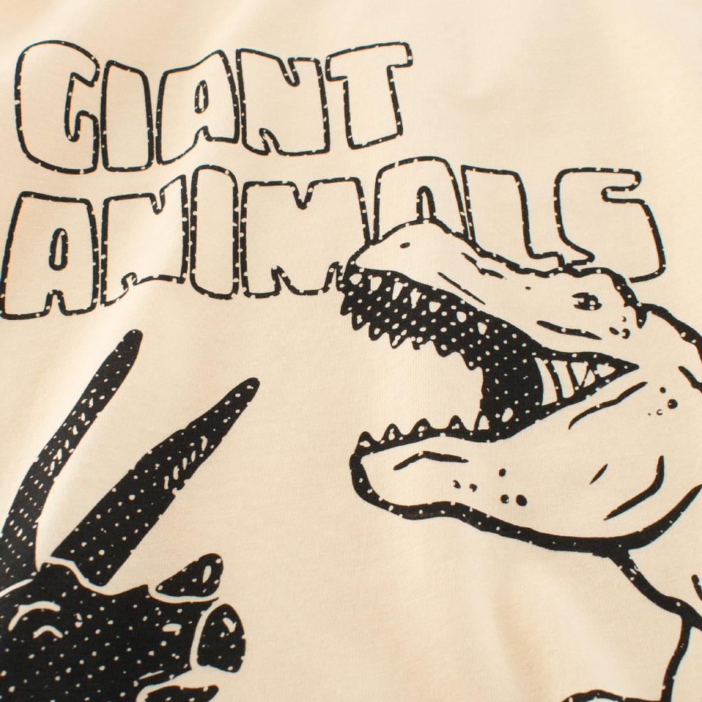 Летняя детская одежда футболка с коротким рукавом для мальчиков детская мультяшная одежда с динозаврами для малышей