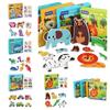 Wooden Puzzle Set Farm Forest Ocean Traffic Themes