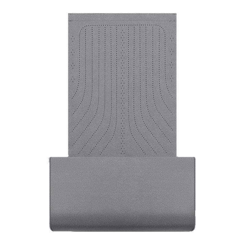 Подушка для ног из пены с эффектом памяти для автомобильного сиденья: Износостойкая замшевая подставка для ног для снятия давления