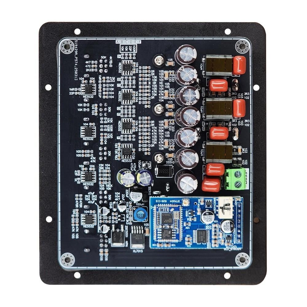 24В 32В HIFI 2 шт. TPA3221 100Вт*2+200Вт Bluetooth 5.1 Цифровой активный усилитель мощности 2.1 канала Плата 2.1CH Домашняя аудиосистема