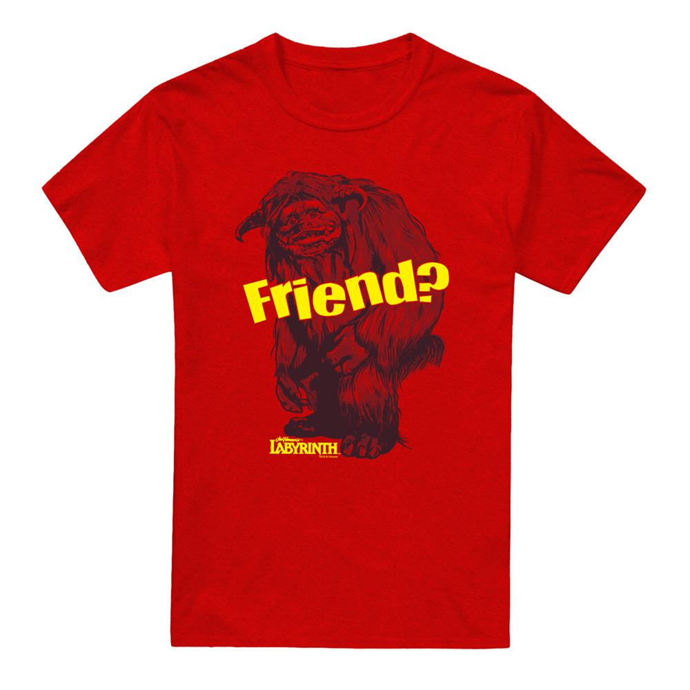 Labyrinth Unisex Adult Friend Ludo Heather T-Shirt