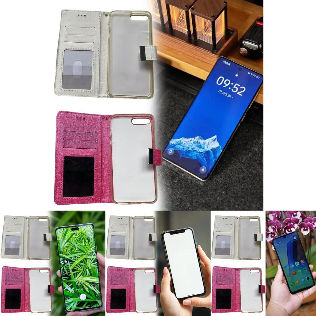 Кожаный чехол для телефона Apple iPhone 7 Plus с материалом из углеродного волокна, противоударная подставка, магнитный для делового использования