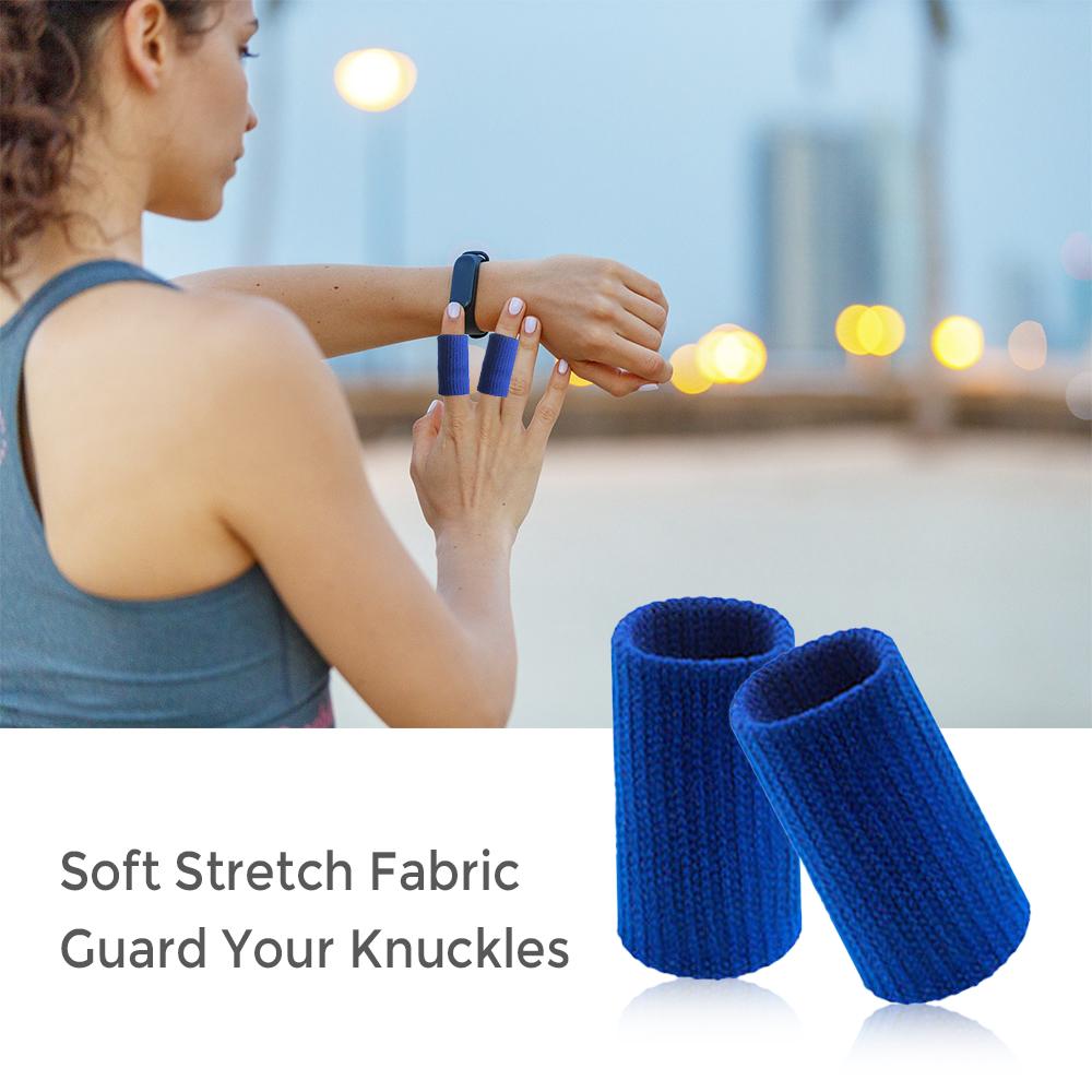 Защитные приспособления для пальцев от травм, повязка на палец, эластичная накладка на палец для баскетбольного пальца