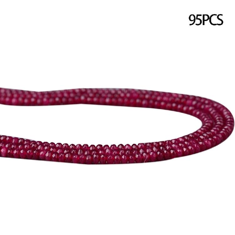 Бусы из халцедона 38 см