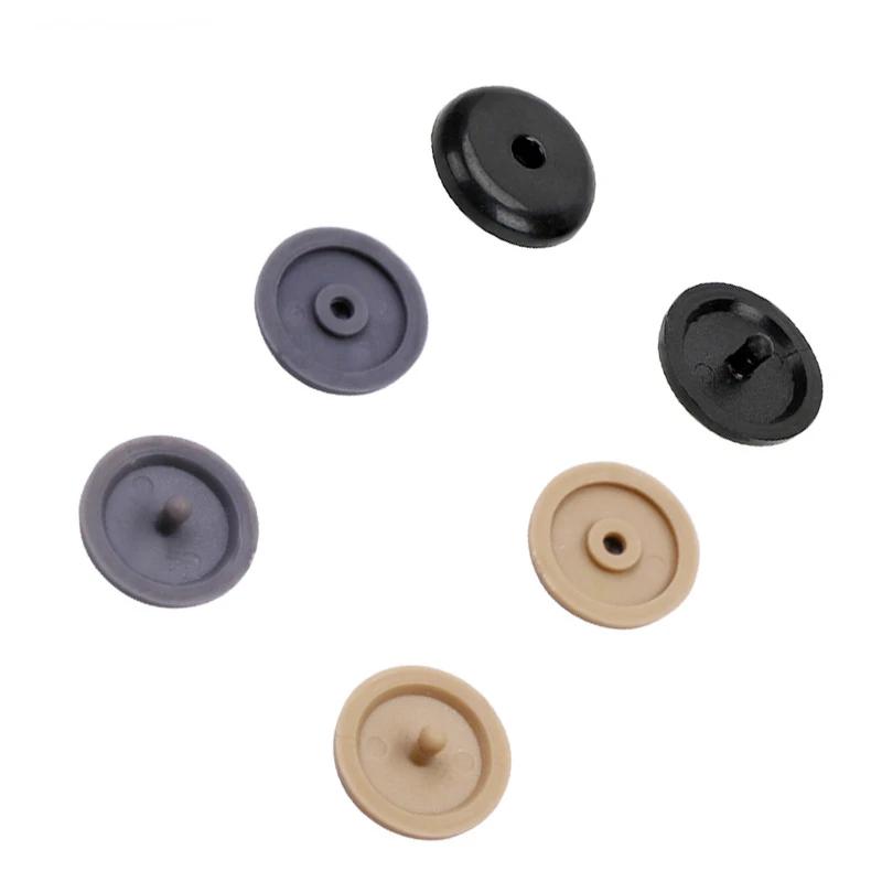 10 шт. автомобильных ремней безопасности с кнопками-фиксаторами, фиксаторами ремней безопасности, фиксаторами пряжек, держателями заклепок и шпилек, автомобильный стиль, серый