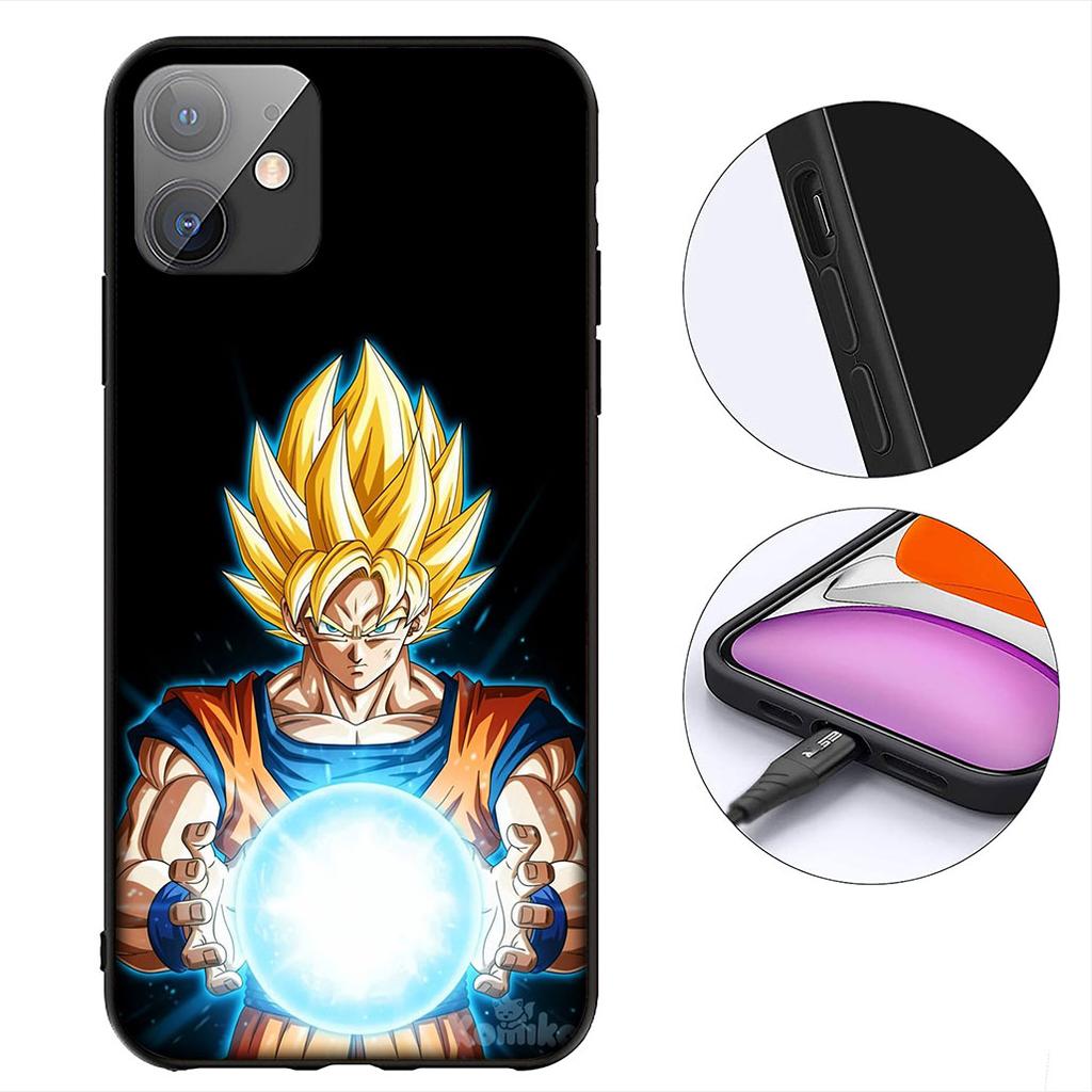 Мультяшный Дракон Gokus Ball Веджета Чехол для телефона для Apple iPhone 16 17 Air 14 15 Pro Max Plus 16+ 16E 14+ ProMax Защитный чехол