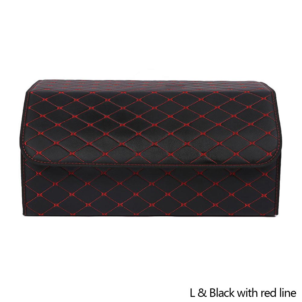 Новый большой вместительный органайзер для багажника автомобиля, многофункциональная сумка для хранения инструментов, кожаная складная сумка для хранения вещей