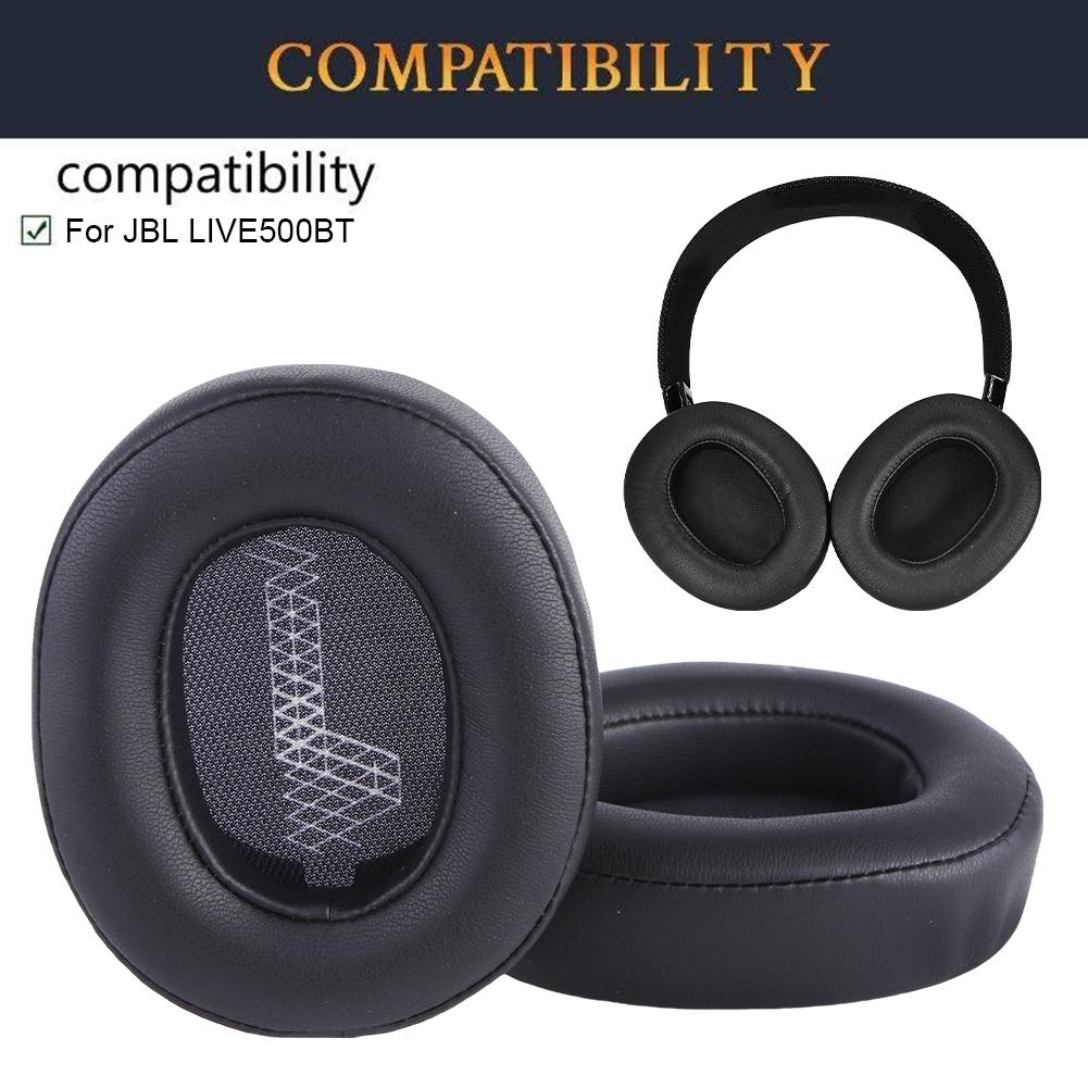 Амбушюры шумоизоляционные мягкие амбушюры для наушников JBL LIVE500BT (серый)