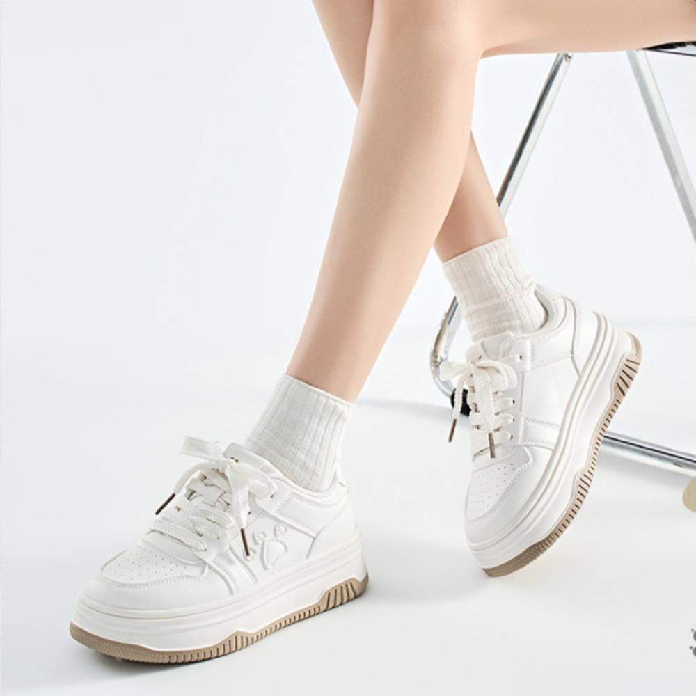 Женские кеды Warrior Женские кеды Универсальная повседневная обувь Обувь на толстой подошве