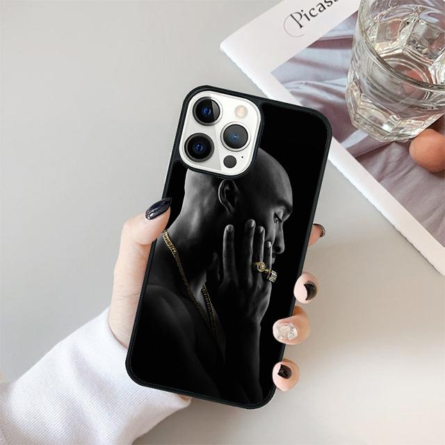 Чехол для телефона Tupac 2pac для iPhone 17 Air 16 15 14 13 11 12 Pro Max Max Plus Задняя крышка