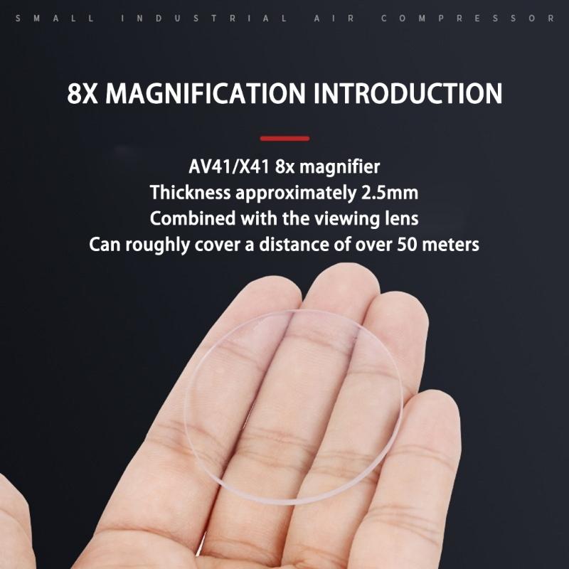 Resin High Definition Lens Compound Bows Scope Sight Replacement Bows Scope Sight Pin Lens Scope Accessories Enduring