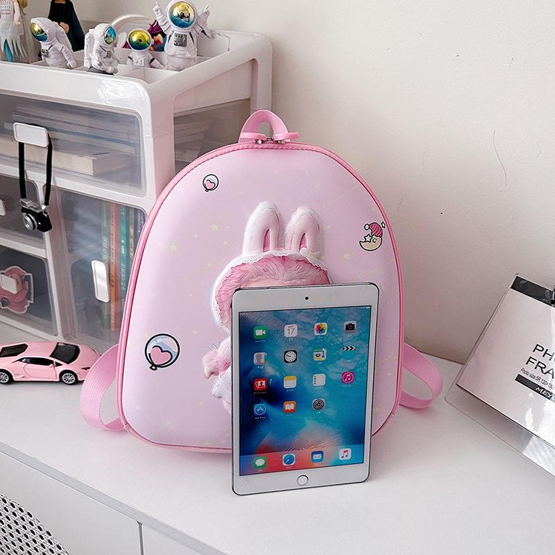 Детский школьный рюкзак Мультяшный рюкзак из ЭВА с жестким корпусом Labub для мальчиков и девочек Рюкзак большой вместимости