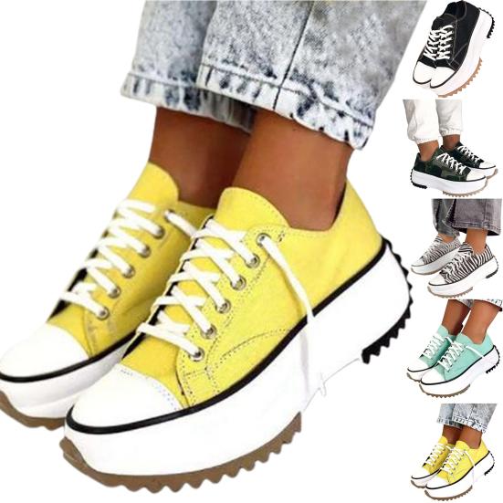 1 пара женских повседневных кроссовок, нескользящие модные повседневные парусиновые кроссовки с низким берцем и повязкой