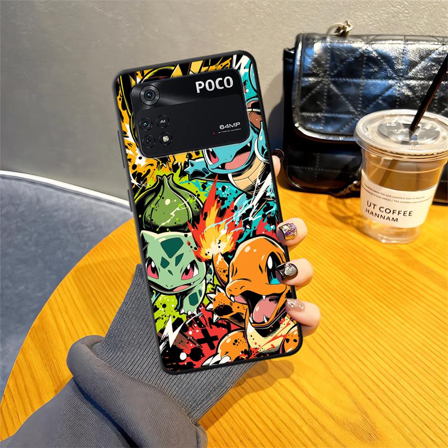 Мультяшный чехол Hot Pokemon для Xiaomi Poco F8 M3 M4 M7 Pro F1 C75 C71 C61 M5 F3 X3 X4 X5 X7 Pro C50 Чехол для телефона
