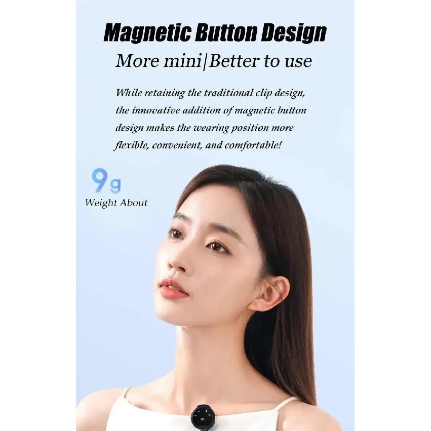 XinMic Wireless Lavalier Lapel Microphone Noise Cancel Live Game Android Mini Mic Type-C Phone Outdoor recording Interview PC